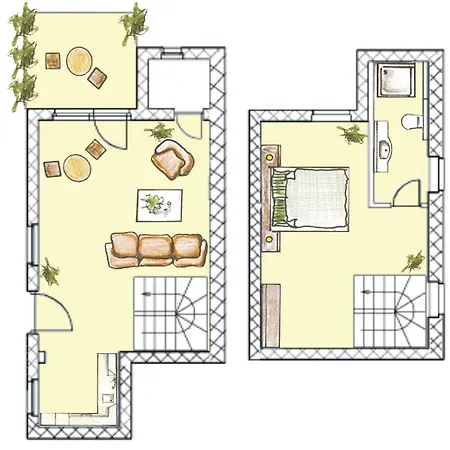 Brise Gartenhaus Brunnenstrasse App 05 Apartment Heringsdorf (Usedom)